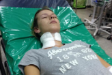 Пропавшую неделю назад Яну Стрижеус нашли в больнице, где ей собираются провести серьезную операцию. О судьбе Алексея Слабинского ничего неизвестно.