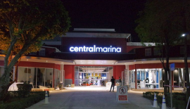 Торговый комплекс Central Marina был открыт после реновации 19 декабря 2016 года, на Second Road в Северной Паттайе