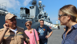 Фотогалерея с экскурсии на крейсер Варяг в Паттайе