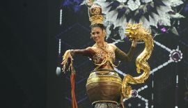 Восхитительные национальные костюмы на Miss Grand Thailand. В мероприятии, проходившем 11 июля в конференц-центре BITEC, красавицы демонстрировали впечатляющие наряды, отражающие новое время и традиции их Родины