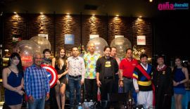P-REA New Year Party with Celeb & Superhero Style  in    "The Barrel Wine beer & bistro bar"