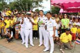 Парад Военно- Морского флота в честь дня рождения Короля Тайланда Рама IX  (Пхукет)