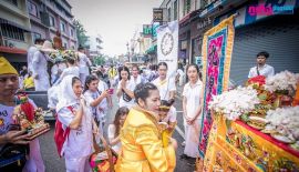 Вегетарианский фестиваль на Пхукете: 16 октября  Церемония шествия, организованная  храмом храма Kathu Shrine