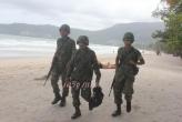Военные очистили пляж Патонг. (Пхукет Патонг)