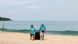 "Local Love Foundation" Совместно с "Katathani Phuket Beach Resort" организовали мероприятие во Всемирный день окружающей среды. В рамках мероприятия Katathani Phuket Beach Resort подарил 2 пляжных мусоровоза  для очистки пляжа Ката Ной