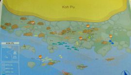 Карты дайв-сайтов Пхукета