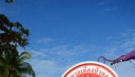 Декорации к Хеллоуину установили в Патонге